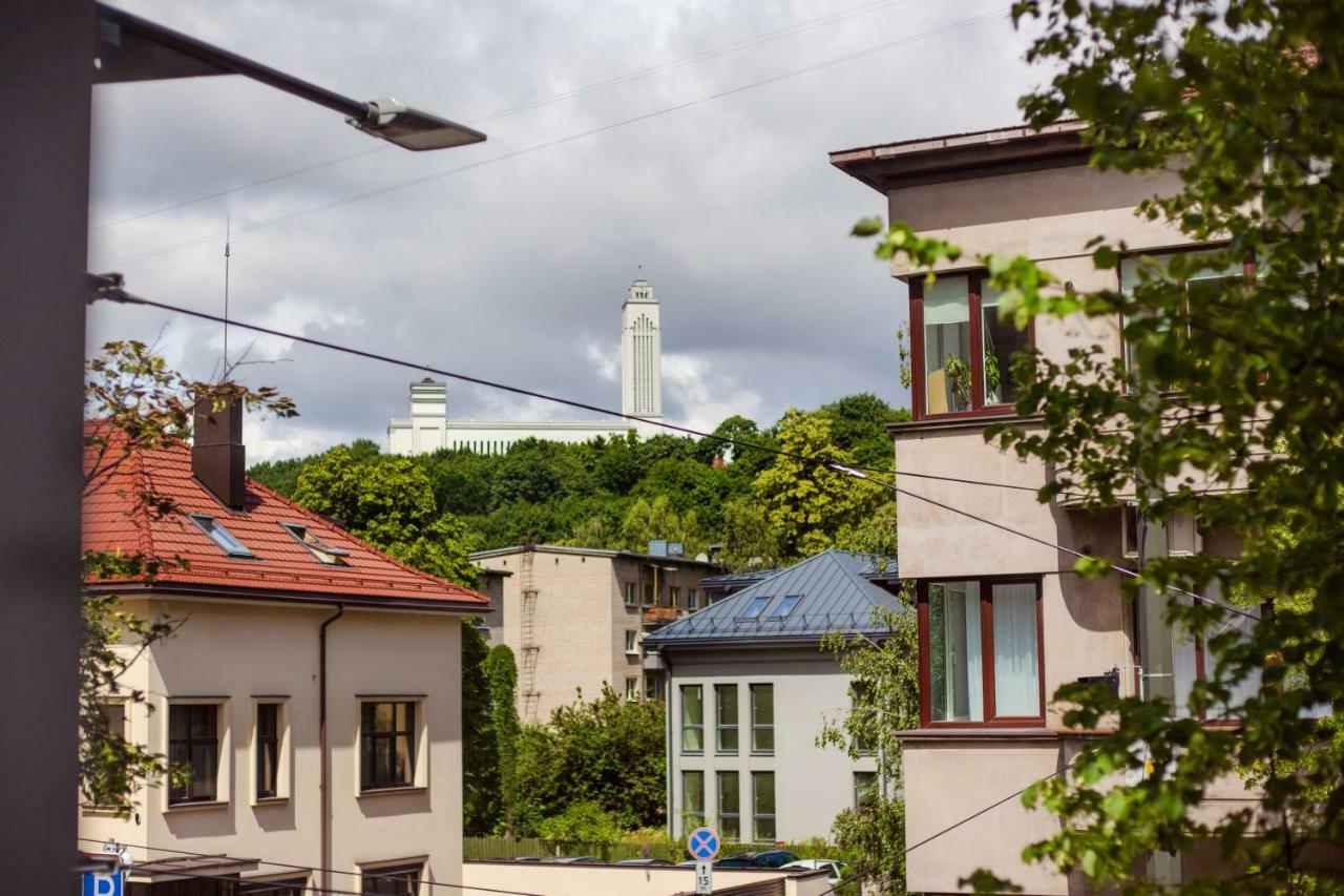 Telegrafas Lofts Centre Of Kaunas By Strazdo Telegrafas Apartment Exterior foto